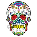 Sugar Skull 09 47x66 inch - Fabric Wall Skin Decal