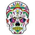 Sugar Skull 14 47x67 inch - Fabric Wall Skin Decal