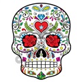 Sugar Skull 44 47x61 inch - Fabric Wall Skin Decal