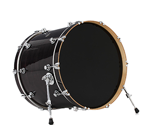 Custom Skin Decal fits 22" Bass Kick Drums 